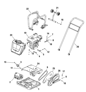 Part Location Diagram of 702981 Murray Engine Plate